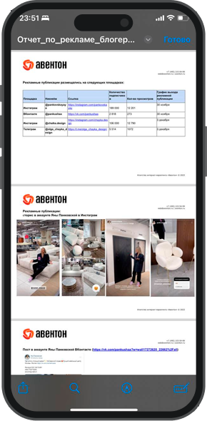 продвижение магазина мебели